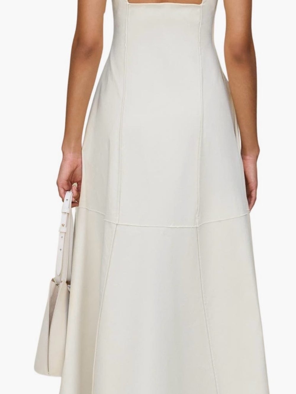 Cult Gaia
Maka Stretch Cotton
Maxi Cocktail Dress Off white size M - Picture 2 of 9